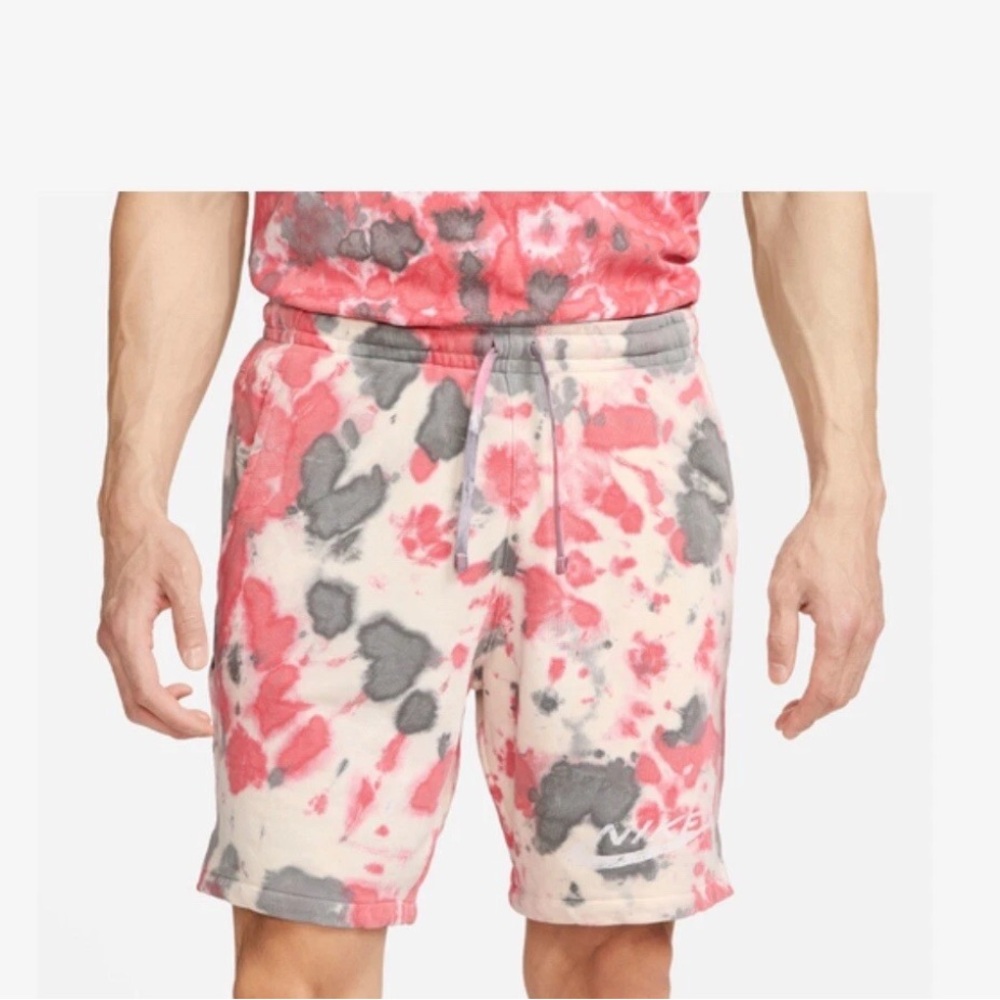 Nike Men Club+ Bold Dye Fit Shorts FN1840-657 Size M